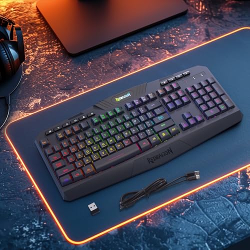 Redragon K503-KS Wireless Gaming Keyboard, Rgb Led Backlit thumb #6