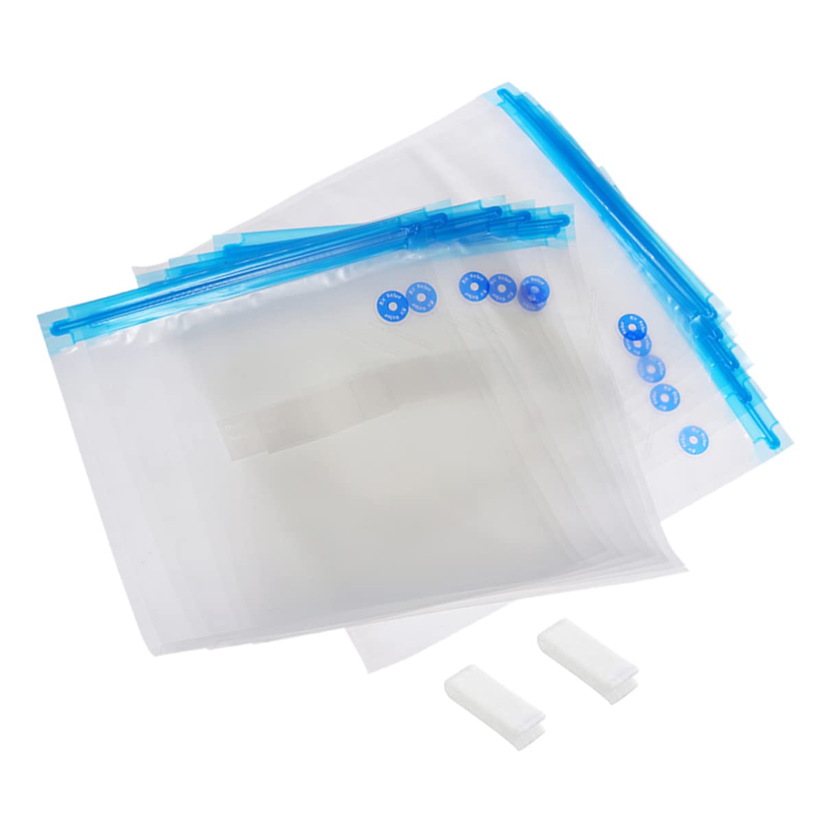 OFFSCH 12pcs Vacuum Sealers for Food Storage Bags Food Preservation Sealed Bag Pump Clips Food Storage Bag Food Package Bag