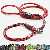 Friends Forever Extremely Durable Dog Rope Leash, Premium Quality Mountain Climbing Rope Lead,...
