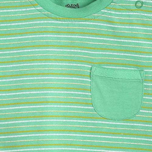 Image of miniklub Baby Knitted Cotton Multi Color T-Shirt (3-6M)