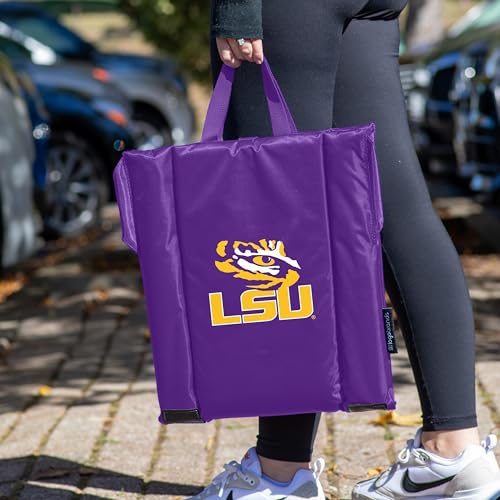 Image of Logo Brands Officially Licensed NCAA Unisex Stadium Seat, One Size, Team Color