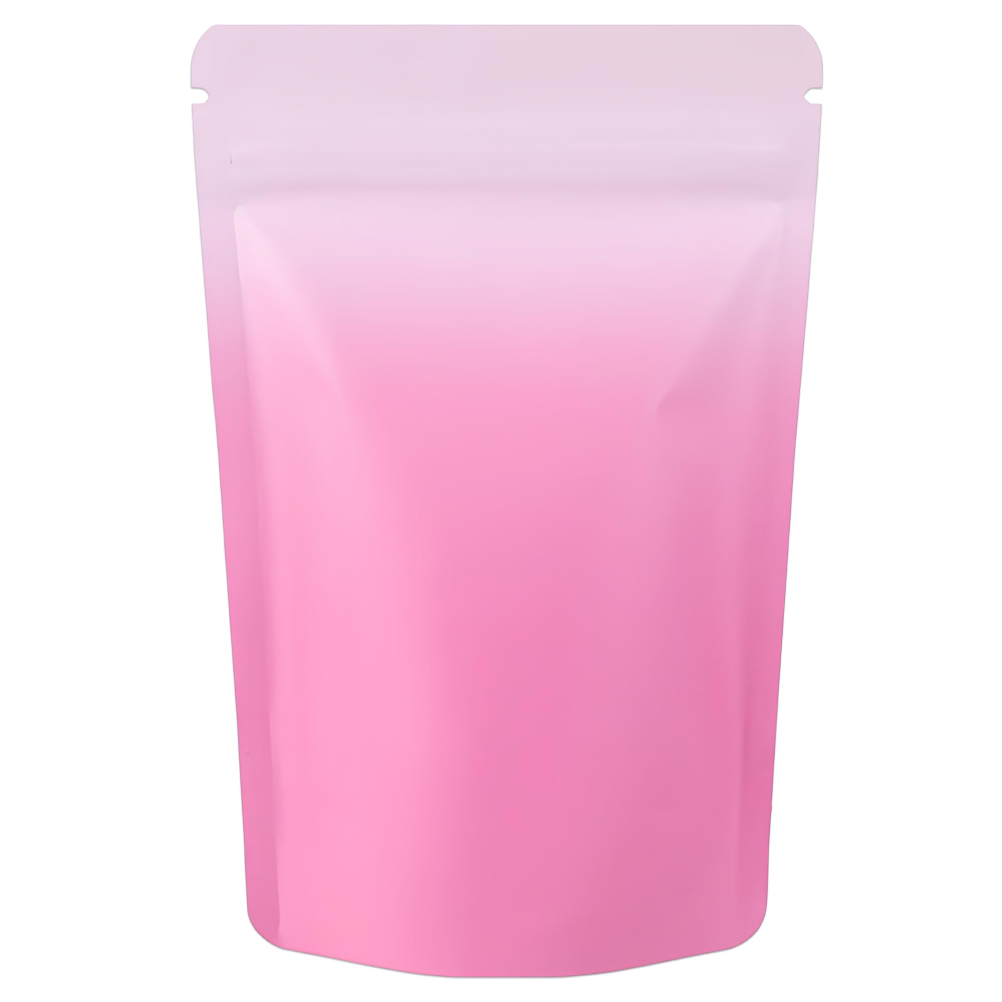 50Pcs Mylar Bags,Ziplock Stand Up Pouches for Food Storage,Pink-Red,12x20cm — image 1
