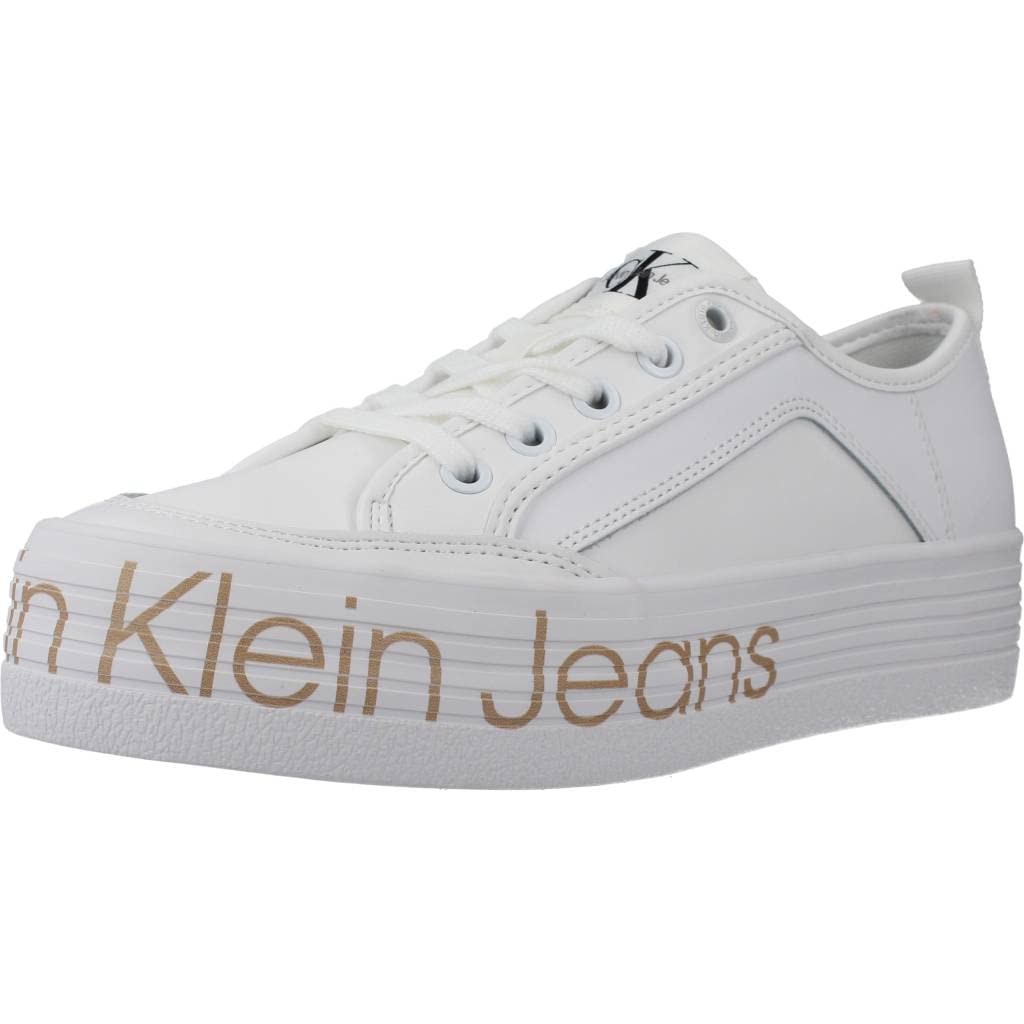 Calvin Klein Jeans Calvin Klein Modelo Vulc FLATF Low YBR White T.
