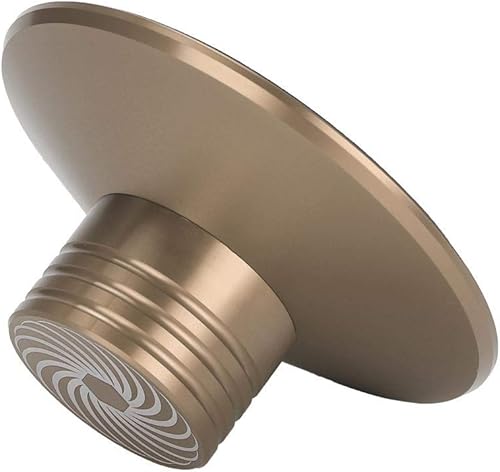 Miniatura 3 de Abrazadera de disco de vinilo Placa giratoria de disco de audio Reproductor de discos de aluminio Peso LP Estabilizador de disco Reductor de