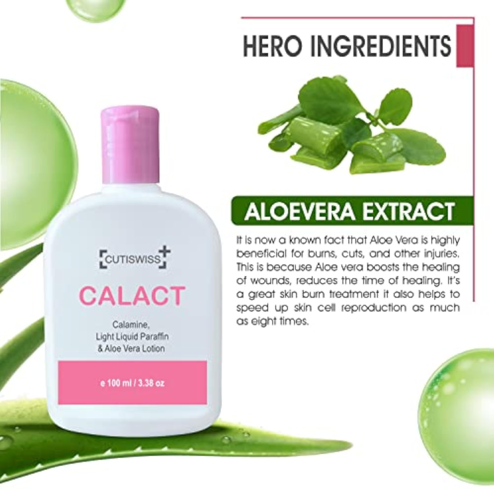 Calamine Lotion With Aloe Vera