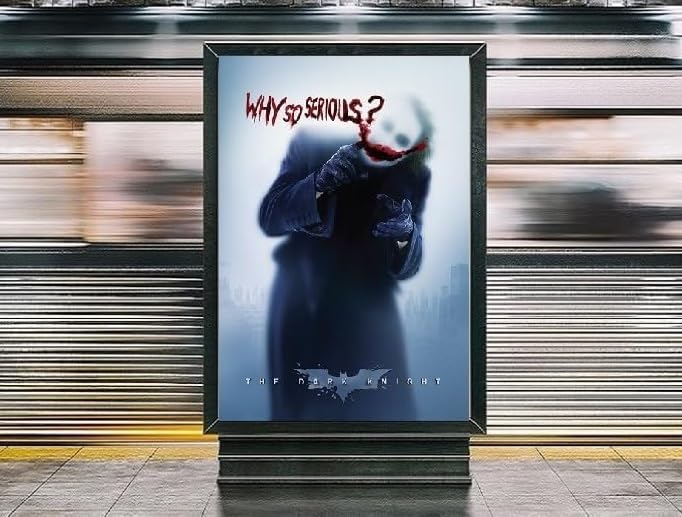 Amazon.co.jp: 映画ポスター ダークナイト ジョーカー DARK KNIGHT