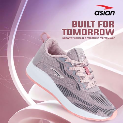 Image of ASIAN Mercury-25 Women's Sports Shoes | Trendy, Comfortable Walking Sneakers | Memory Foam Technology, Breathable Knit for Running, Walking & Travel