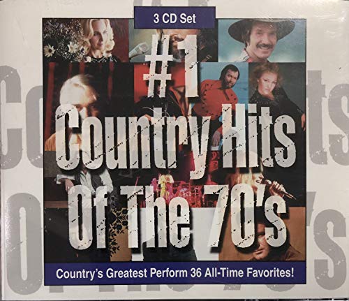 #1 Country Hits of The 70's [3 CD set]