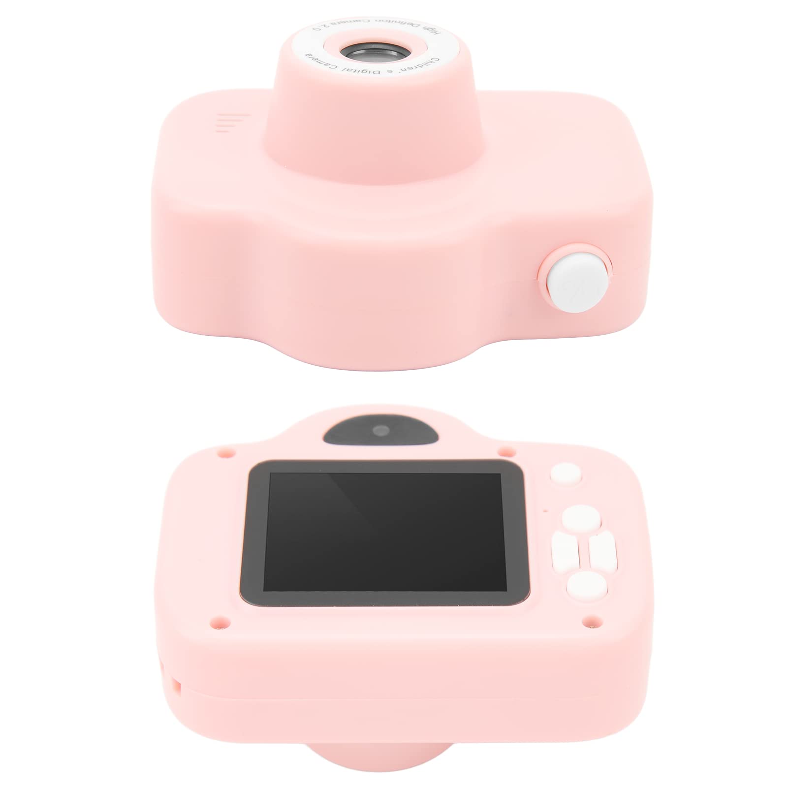 ZudooKids Camera, HD Dual Camera Selfie Camera, Digital Video Cameras for Toddlers, Multi Function Toys with Special Effect & Multi Filters, Christmas Birthday Gifts for Boys & Girls (Pink)