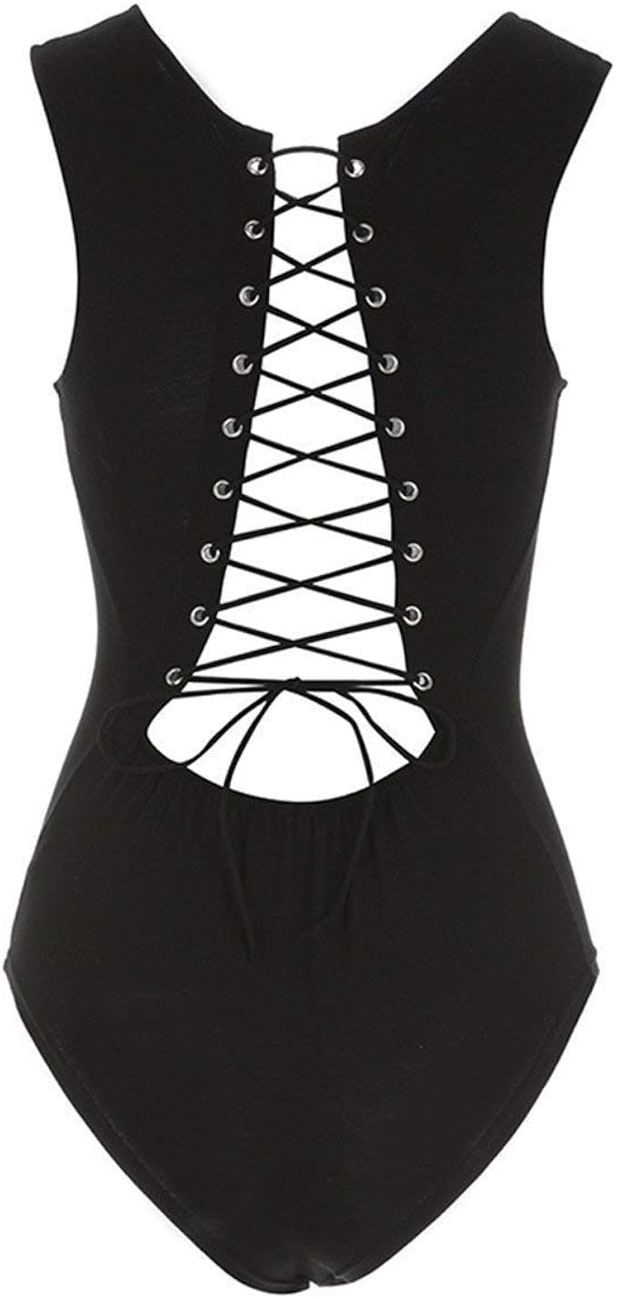 Shapeware Women Shaping Sleeveless Bodysuits Lace Up Ladies Bodysuits