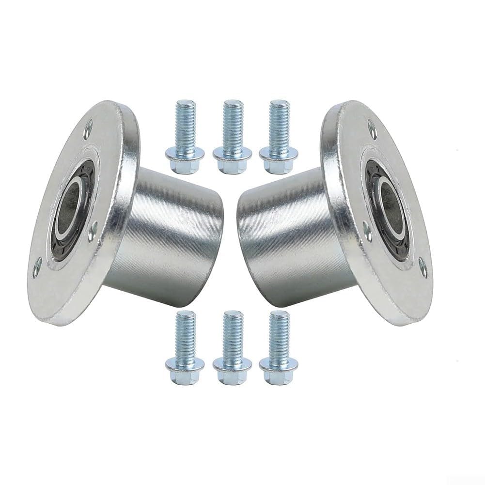 Coppia di mozzi anteriori da 17 mm a 3 perni per ATV UTV Go Kart Buggy Quad ciclomotore in lega di acciaio resistente