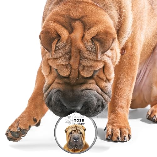 Image of The Blissful Dog Chinese Shar-Pei Unscented Nose Butter, 16oz
