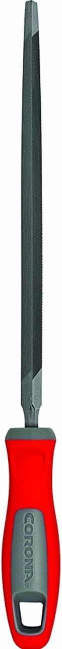 Corona FE404106SL1CD Slim Taper File with Handle Carded, 6-Inch
