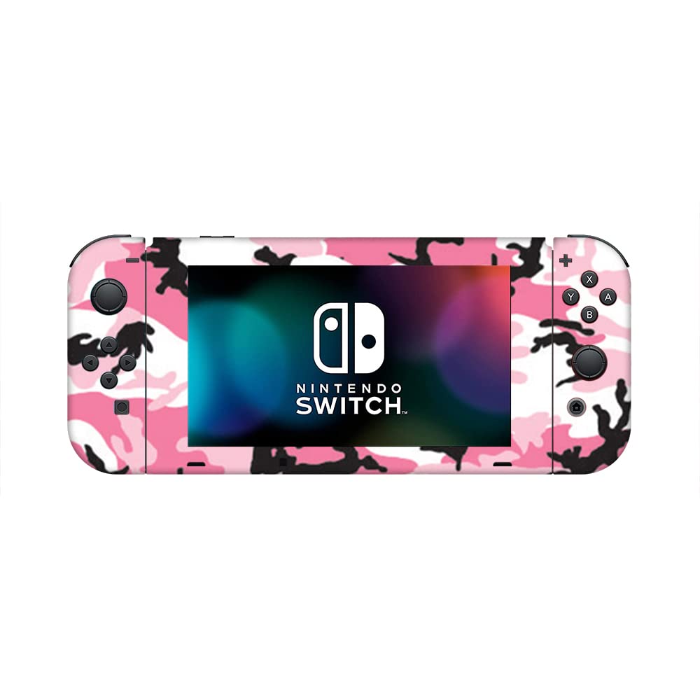 GADGETS WRAP Premium Material Skin Vinyl Decal Sticker Compatible with Nintendo Switch - Pink Camo (B09VBDHC82) Amazon Price History, Amazon Price Tracker