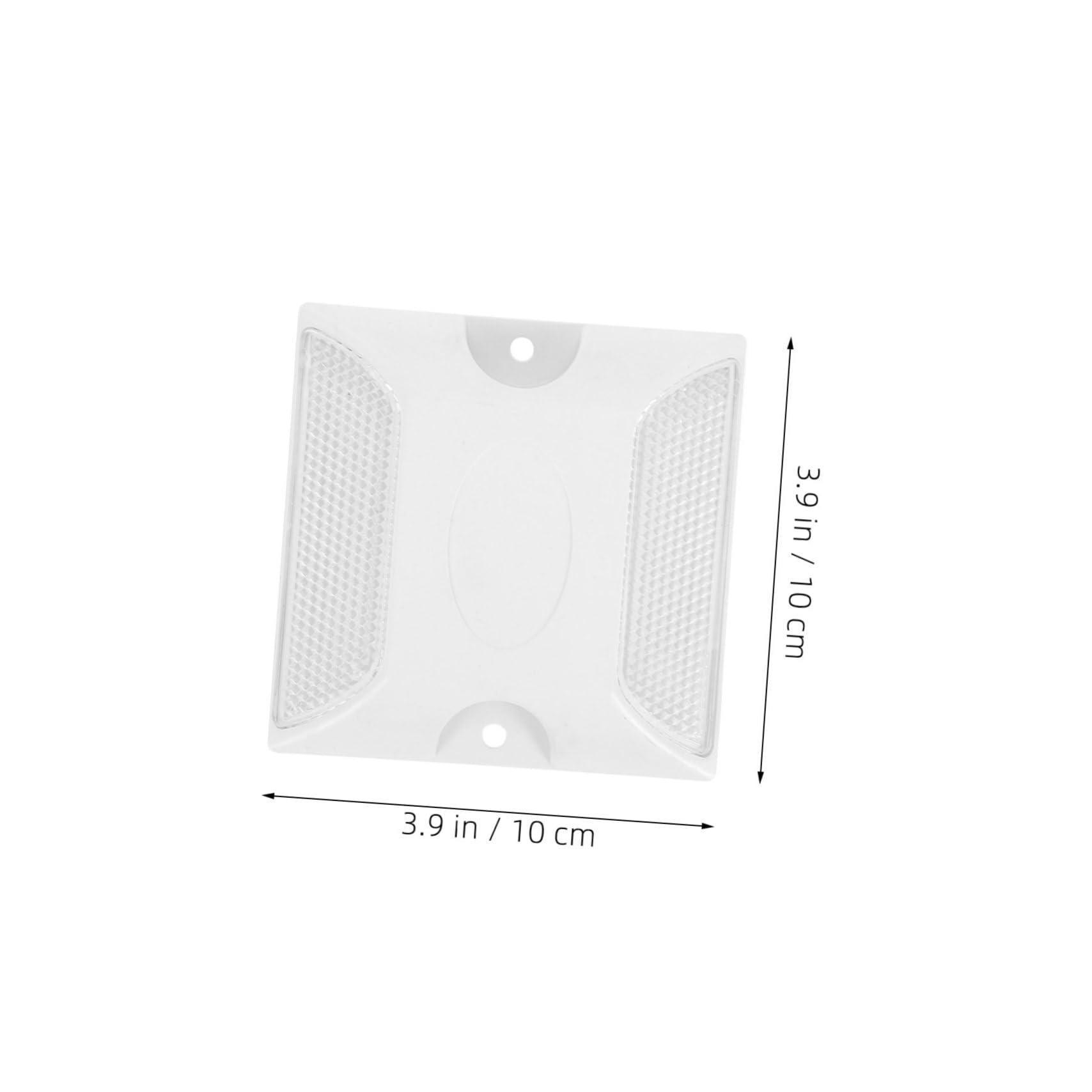 LIFKOME 3 series Reflectores De Entrada Para Vehículos Reflectores De Seguridad Para Cruces Peatonales Marcadores Reflectantes 10 piezas x 3