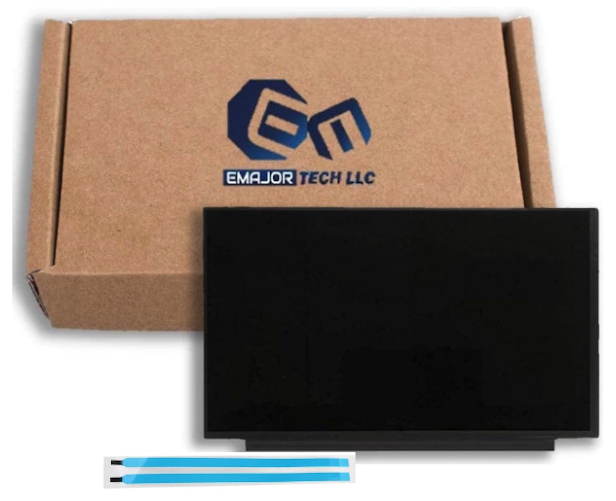 EM EMAJOR TECH New Screen Replacement for N156HRA-EA1 1920X1080 FHD 144Hz Non-Touch LCD LED Display with Set of Tape and Tools