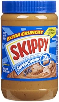 SKIPPY SUPER CHUNK Extra Crunchy Peanut Butter, 40 Ounce
