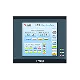 PLC HMI All in One Integrated Programmable Logic Controller H3G-18MR, 4 Inch TFT Display, Built-in 2AD 2DA and 2NTC10K Temperature, 4 Channel High Speed, 1 Modbus RS485 (F420-H3G-B-RS485)