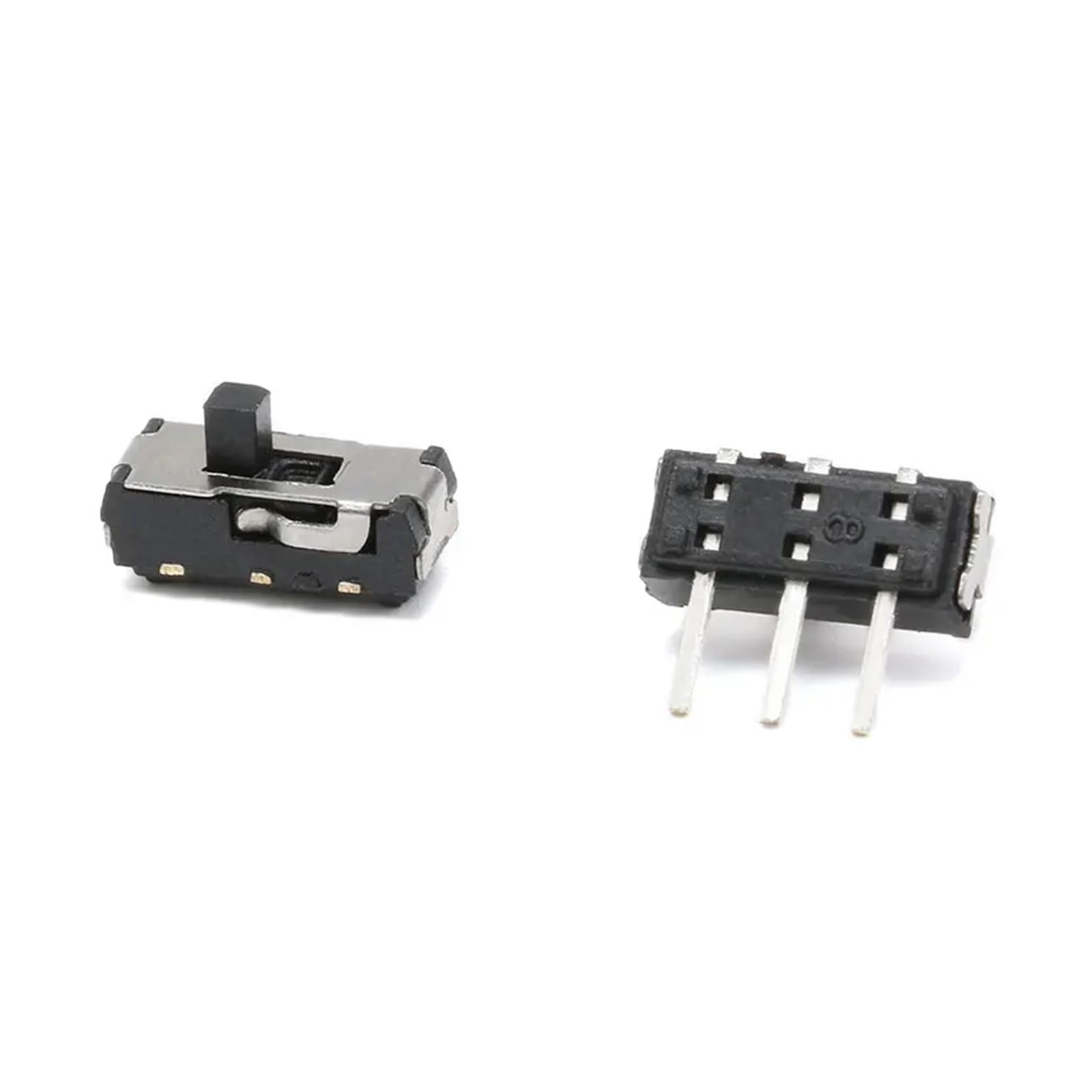 KINTRADE MSK-12D19 G2 – 25 Pezzi Di Interruttori A Scorrimento SPDT Orizzontali 3 Pin Per PCB – 1P2T