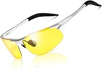 Vista 16 de Gafas de sol polarizadas deportivas para hombre que conducen gafas de sol de protección UV con marco metálico para hombres 8177