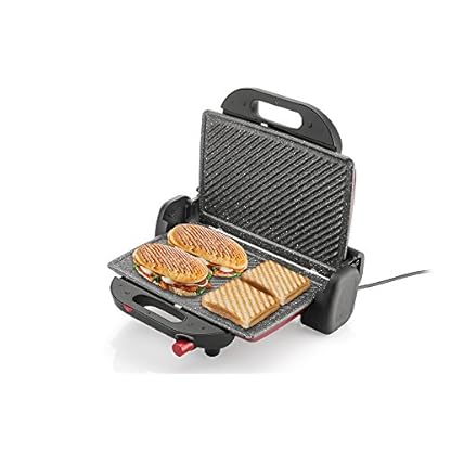 Arzum AR2012 Prego Granite Grill- und Toastmaschine mit herausnehmbaren, antihaftbeschichteten Platten mit Graniteffekt… – Bild 7