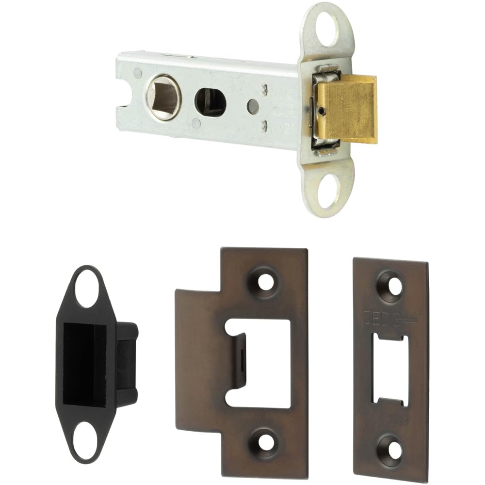 Loops Dark Bronze Durable 76Mm Tubular Latches For Secure Door Locking