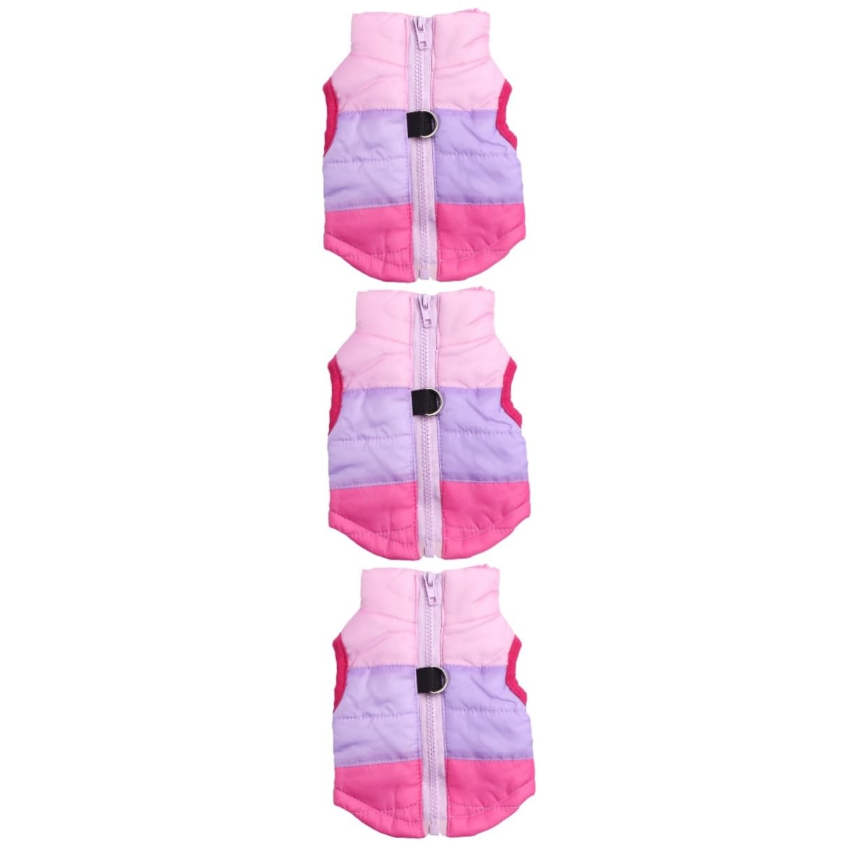 Didiseaon 3pcs Dog Winter Vest Warm Pet Coat Dog Apparel for Pet Clothes for Puppy Supplies for Cold Weather