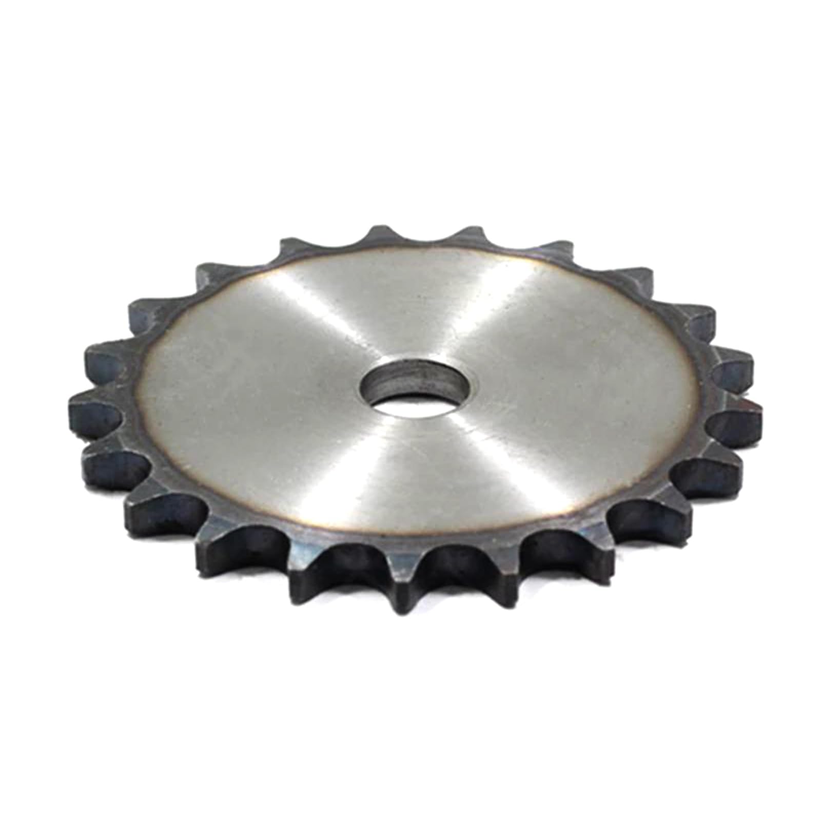 1 pezzo 08B standard 10-50 denti in acciaio al carbonio, ingranaggio di trasmissione a catena piatta con passo 12,7 mm per catena a rulli industriale