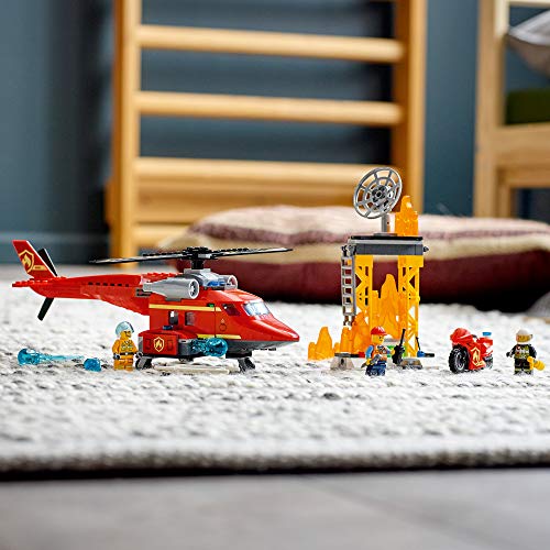 LEGO City Fire Rescue Helicopter 60281 Building Kit; Firefighter Toy and Fun Playset for Kids, New 2021 (212 Pieces) – Bild 8