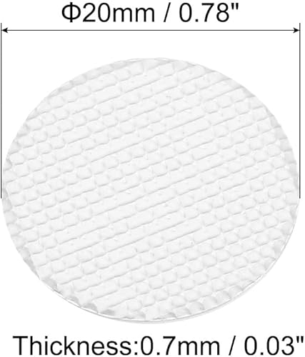 Miniatura 7 de PATIKIL Revestimiento de tapa de papel de aluminio de 0.94 pulgadas, 100 revestimientos de sellado térmico resistentes a inducción de manipulaciones