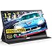 Produktbild KUMK Portable Monitor 17.1 Zoll, Tragbarer Monitor 1920x1200 IPS Bildschirm, 100% sRGB Mobile Gaming Monitor mit Dual USB C, USB-C OTG, HDMI für PC Laptop Handy PS3/4/5 Xbox Switch, VESA Kompatibel