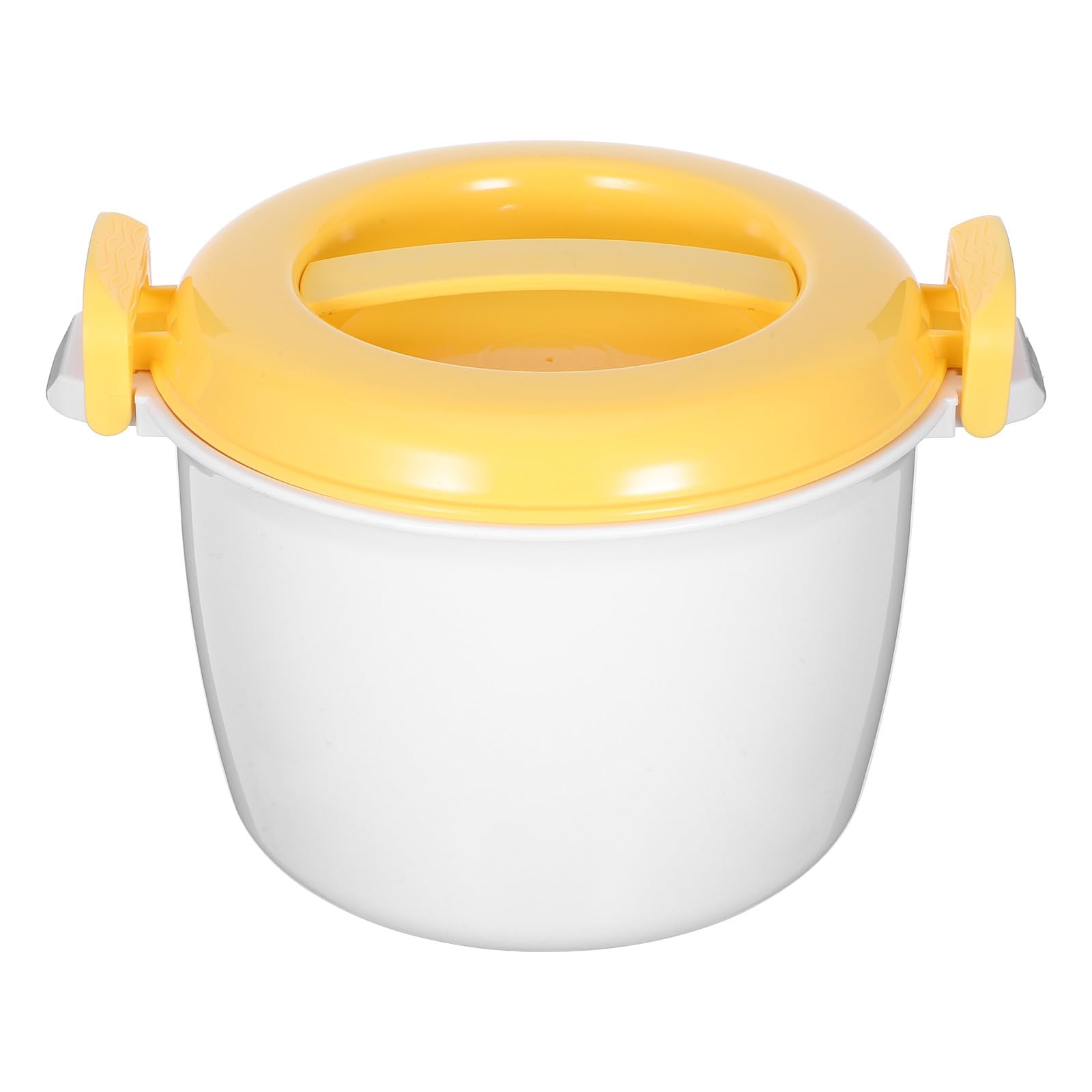 Uonlytech Microwave Rice Cooker Small 20x11 5cm Food Container Multifunctional Rice Steamer Convenient Lunch Box for Home Use
