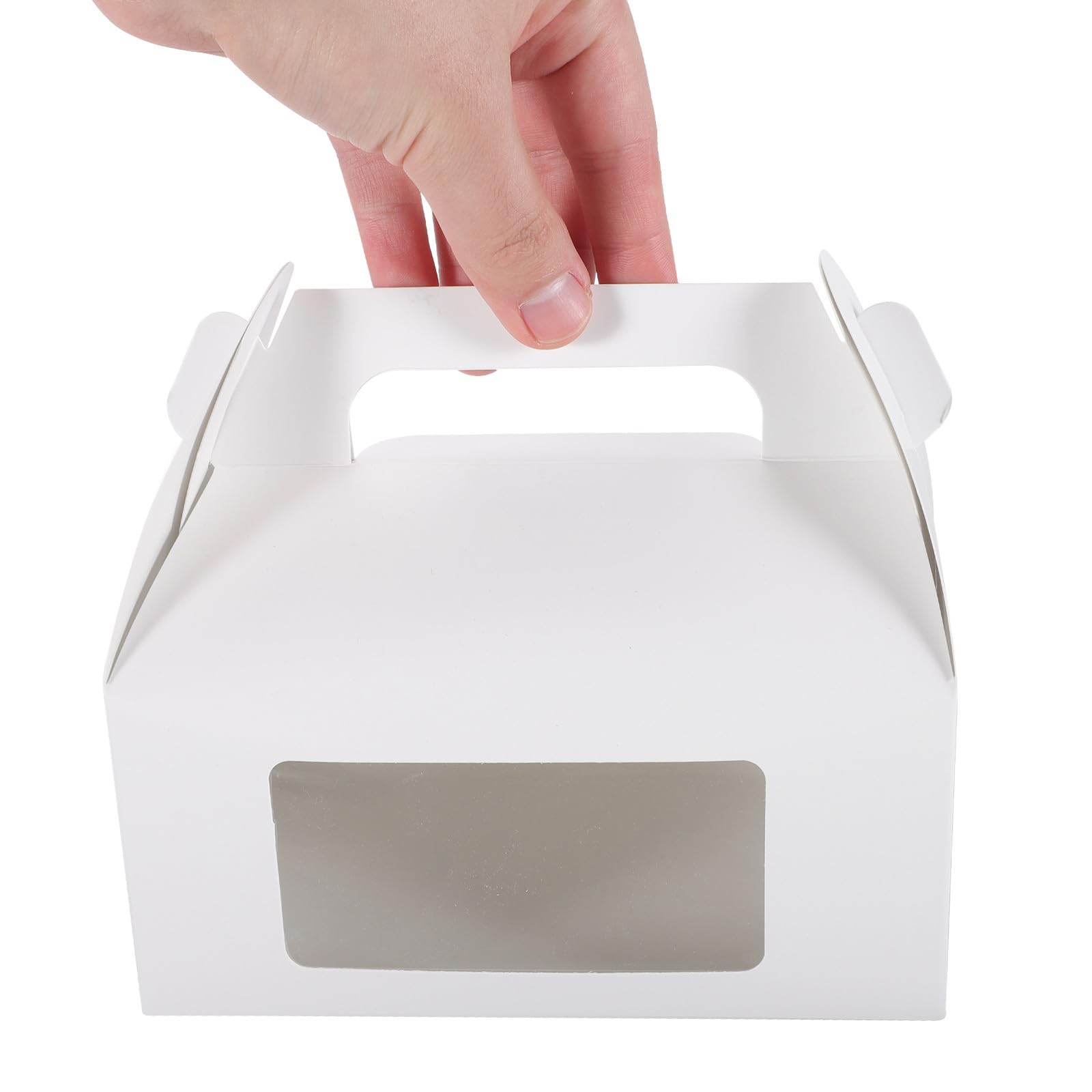 Sosoport 30 Piezas Cajas de Regalos Cajas para Pasteles de Papel en Color Claro, para Postres y Pasteles, Protege el Pastel, para Pastelería Profesional y Cocina Casera