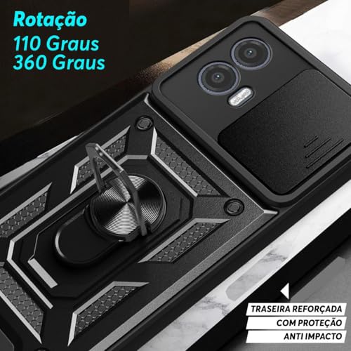 Capa Capinha Case Compatível com Motorola Moto G34 - Protetora Resistente Durável Anti Impacto Queda