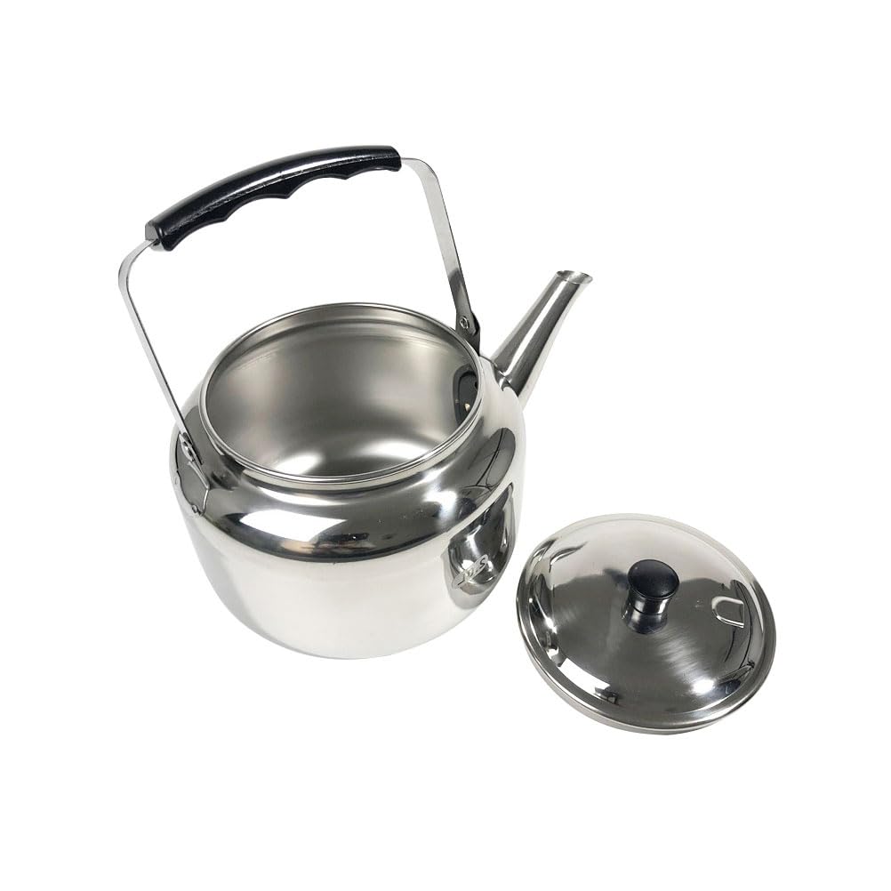 Cabilock Pfeifentopf Edelstahl Wasserkocher 2.00 L Praktischer Wasserkessel Für Küche Induktionsherd Und Gasherd Griff Gegen Hitze Für Tägliches Wasserkochen