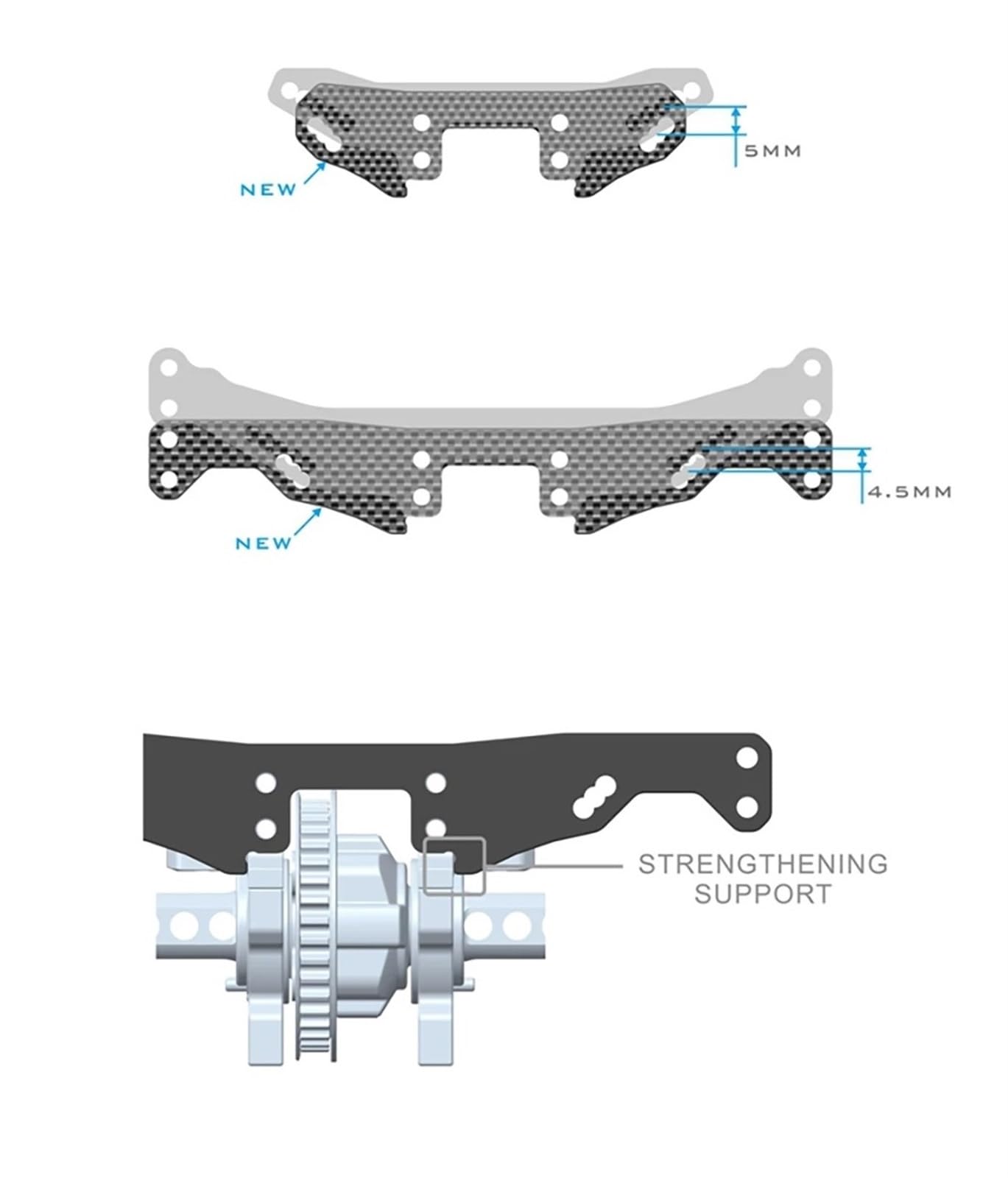 MTS-T3Mツーリングカーシャーシ