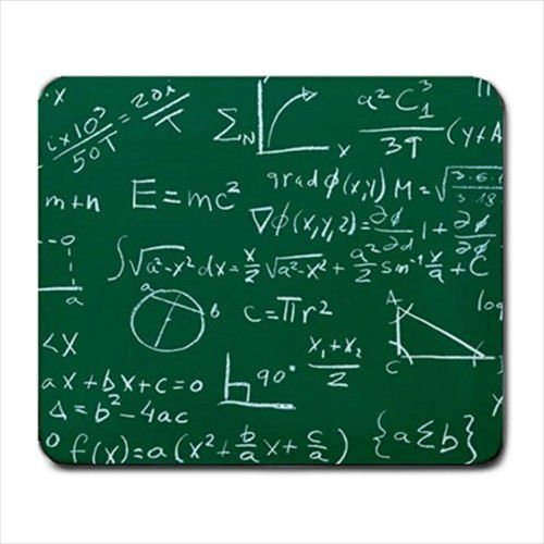 MATH FORMULA TEACHER PROFESOR BOARD DESIGN COMPUTER MOUSE PAD MATS MOUSEPAD