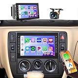 Hikity 4+64G Autoradio Android 9'' per VW Golf 4 T5 Polo Passat