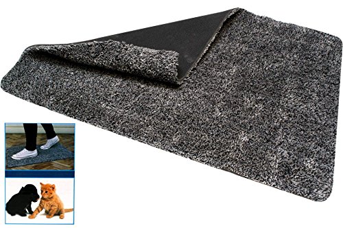 Posten Börse Magic Clean Schmutzfangmatte Fußmatte 70 cm Dunkelgrau