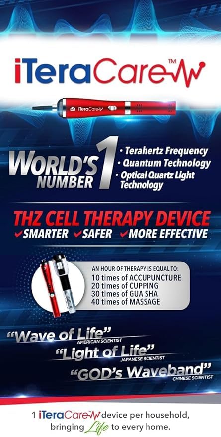 PRIFE iTeraCare Classic Device for Pain Relief, Relaxation, and