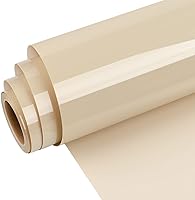 Vista 40 de WRAPXPERT Rollos de vinilo HTV color crema, vinilo de transferencia de calor beige de 12 x 5 pies, vinilo para planchar para camisetas, vinilo