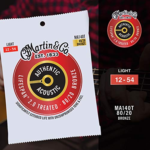 MARTIN Cordes Authentic Treated, Light, 80/20 - Les Beatles, Paul McCartney, John Lennon, RIngo Starr, George Harrison MARTIN Cordes Authentic Treated, Light, 80/20 – Image 6