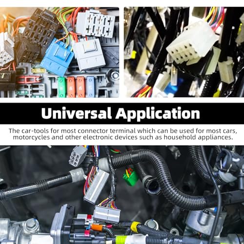 Kit d'outils de démontage de terminal 70 pièces de précision pour auto
