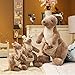 Ruzucoda Plush Kangaroo Stuffed Animals Toys Dolls Gifts for Kids Boys Girls 11 Inches