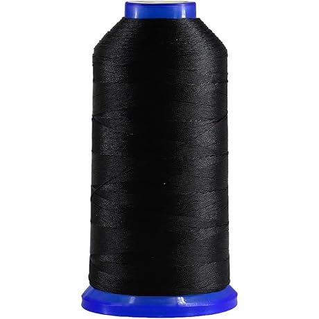 [1300Yards / 26 Colors Available] Tex 90 Bonded Nylon Thread for Leather Sewing