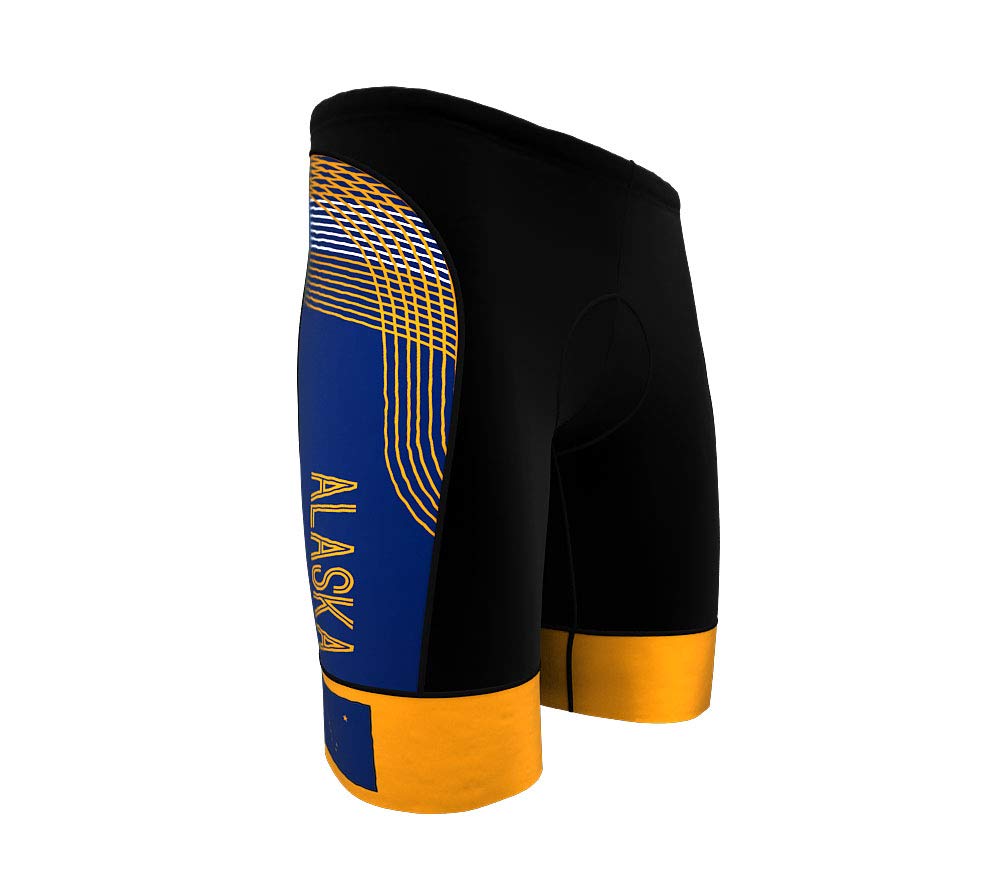 Alaska Bike Cycling Pro Shorts for Men - Size M Multicolor