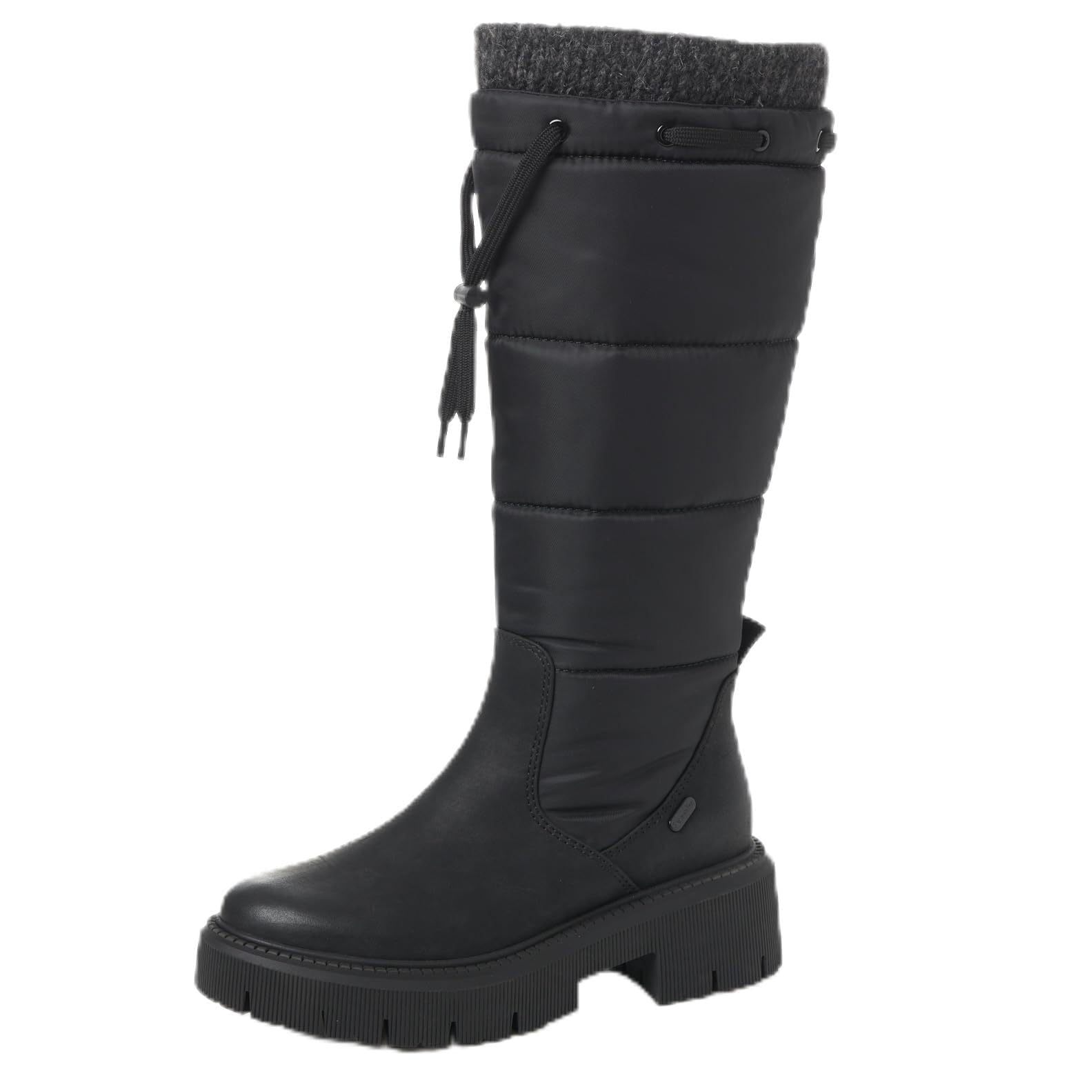 MARCO TOZZI Warm Boat Lining 2-26231-43, Women's Snow Boots, Black Comb, EU 40 - UK 6, Black Comb, 8 UK