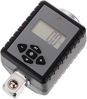 1/4 Inch Digital Torque Adapter (0.22-22.1ft-lb/0.3-30Nm) with Buzzer and LED Flash 1/4'' Drive Digital Torque Wrench Converter