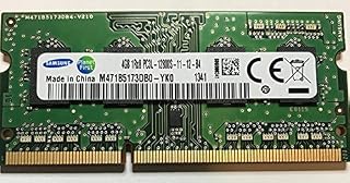 Samsung ram memory 4GB (1 x 4GB) DDR3 PC3-12800,1600MHz, 204 PIN, SODIMM for laptops