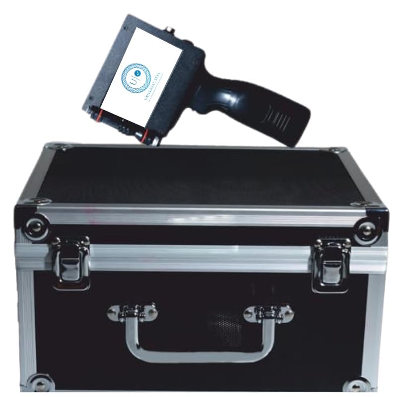 High-Resolution Handheld TIJ Inkjet Printer | 12.7mm Date, Logo & Batch Coding Machine for Printing on Plastic, Wood & Metal (Black)-image-32